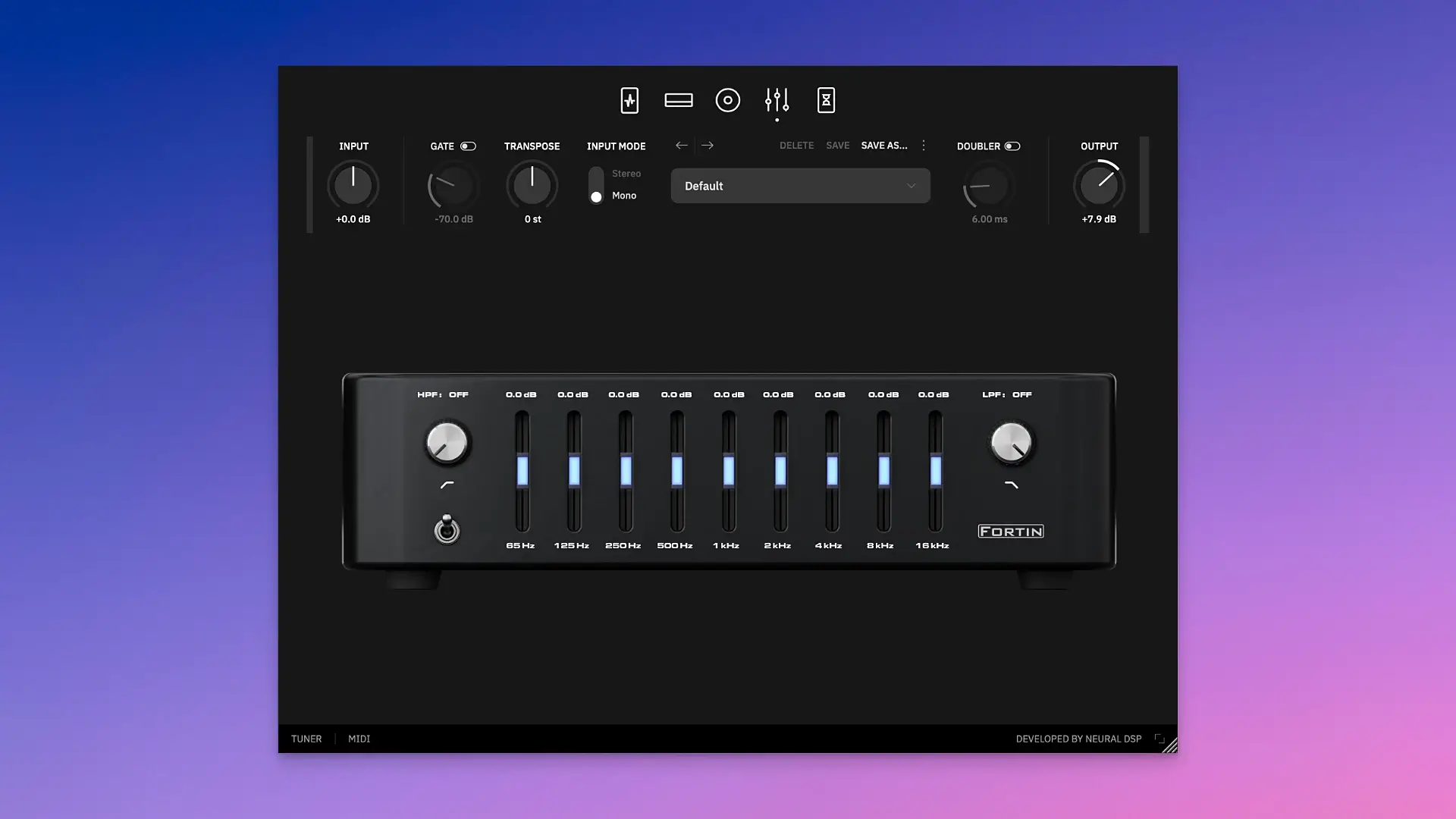 Neural DSP Fortin Nameless Suite X screenshot 3